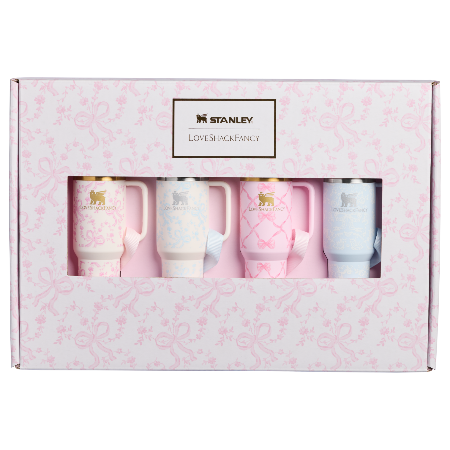 Stanley 1913 x LoveShackFancy Holiday Quencher ProTour Ornament Set BASED