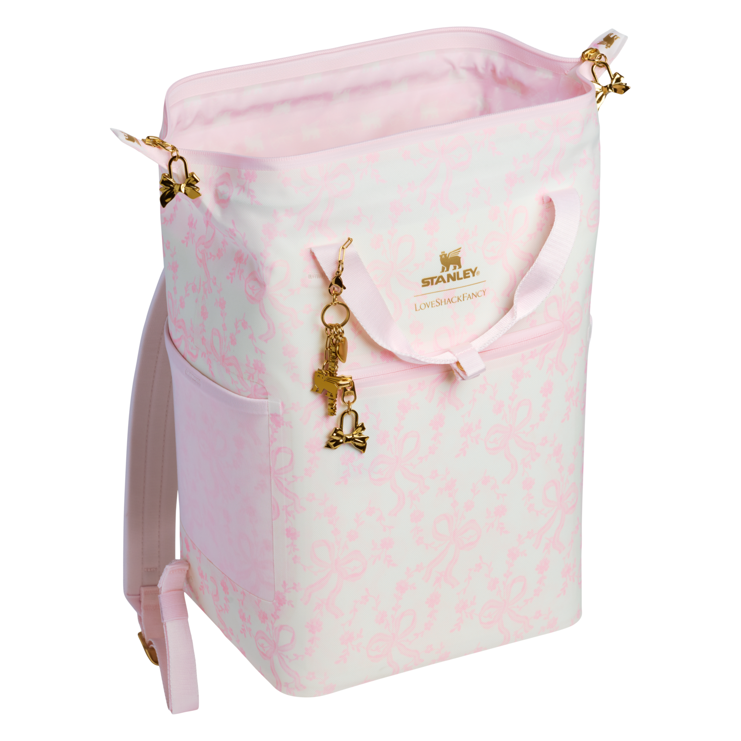 Stanley 1913 x LoveShackFancy Holiday All Day Madeleine Mini Cooler Backpack | 20 Can | 14 QT | 13.2 L
